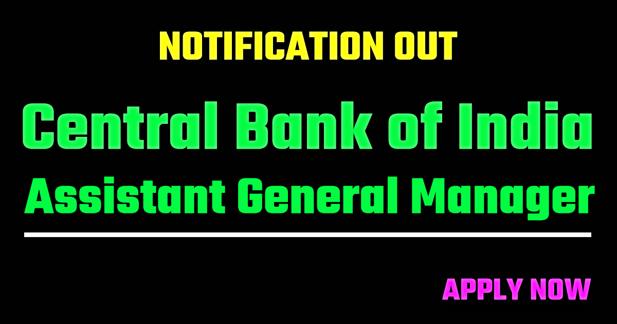 Central Bank of India AGM Notification 2026