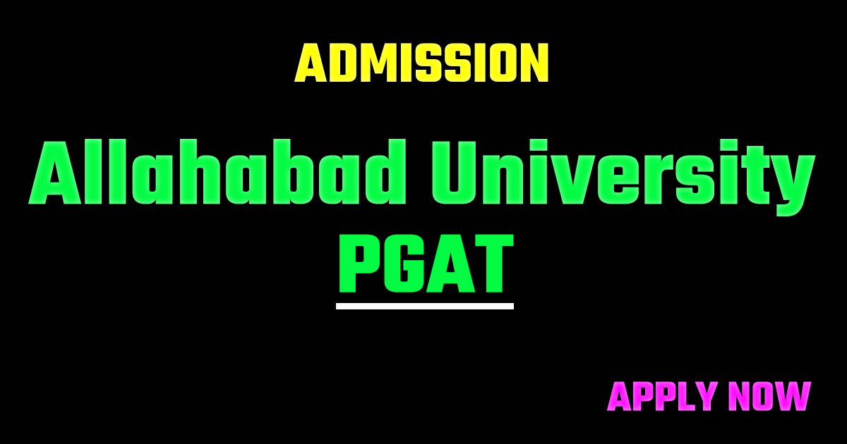Allahabad University PG Entrance 2026